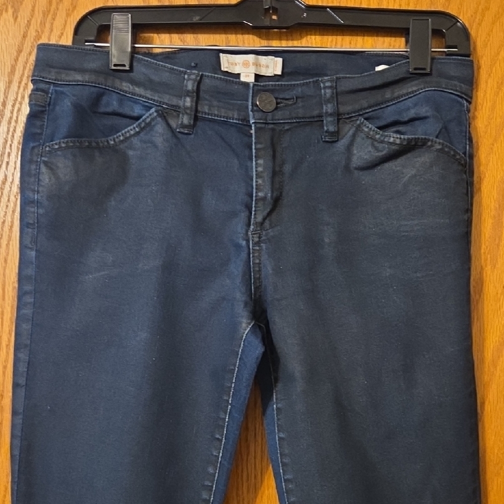 Tory Burch Dark Blue Skinny Jeans